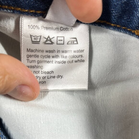 Spier & Mackay Jeans Mens Size 33 Blue Cotton 33x26 - Picture 5 of 11